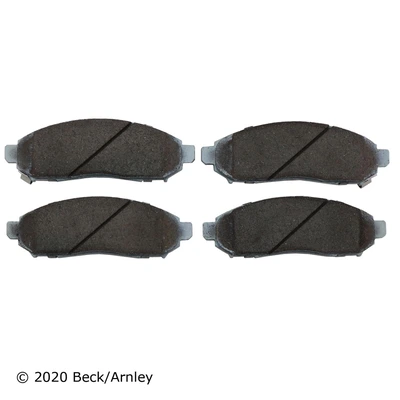 Beck/Arnley 085-1726 Disc Brake Pad Set, Front Side