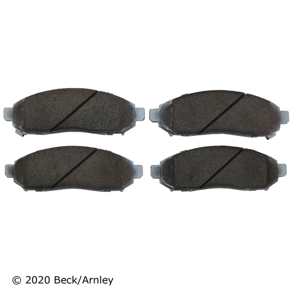Beck/Arnley 085-1726 Disc Brake Pad Set, Front Side