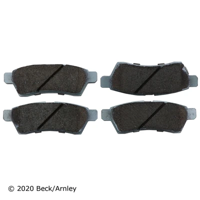 Beck/Arnley 085-1727 Disc Brake Pad Set, Rear Side