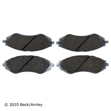 Beck/Arnley 085-1728 Disc Brake Pad Set, Front Side