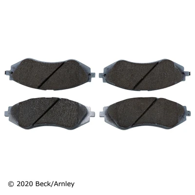 Beck/Arnley 085-1728 Disc Brake Pad Set, Front Side