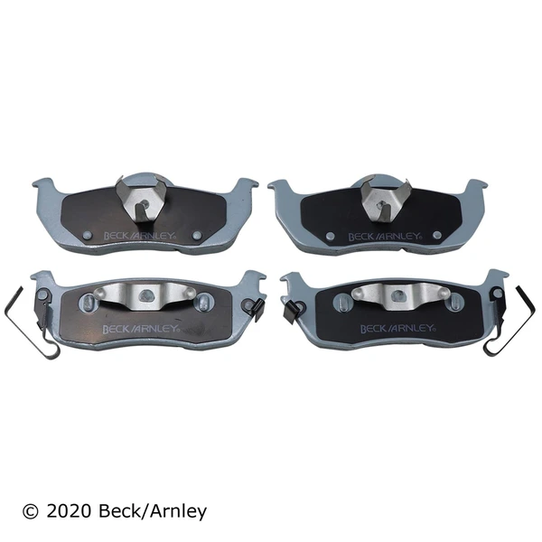 Beck/Arnley 085-1731 Disc Brake Pad Set, Rear Side