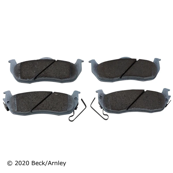Beck/Arnley 085-1731 Disc Brake Pad Set, Rear Side