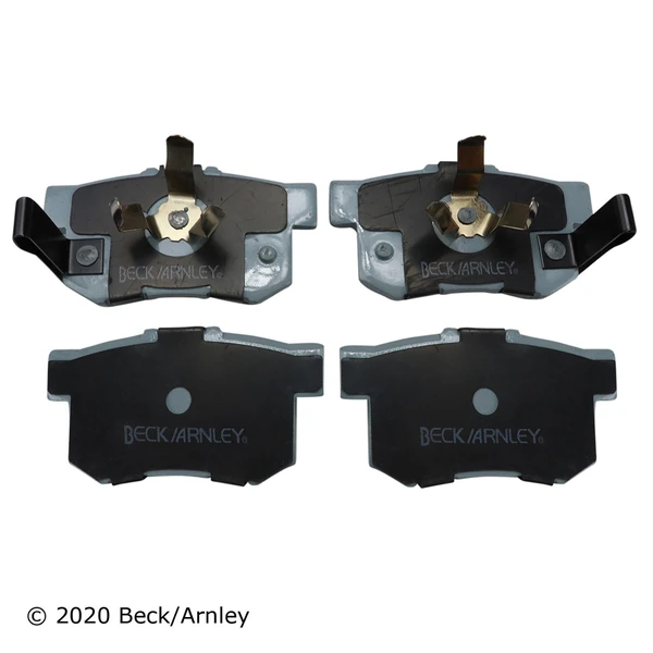Beck/Arnley 085-1733 Disc Brake Pad Set, Rear Side