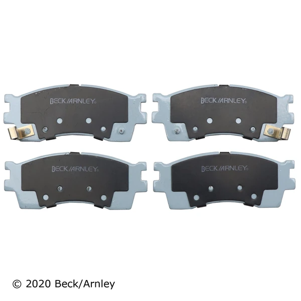 Beck/Arnley 085-1863 Disc Brake Pad Set, Front Side