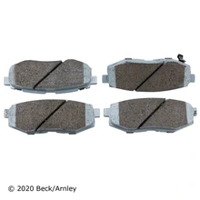 Beck/Arnley 085-1870 Disc Brake Pad Set, Rear Side