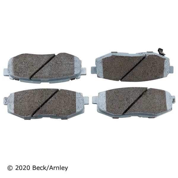 Beck/Arnley 085-1870 Disc Brake Pad Set, Rear Side