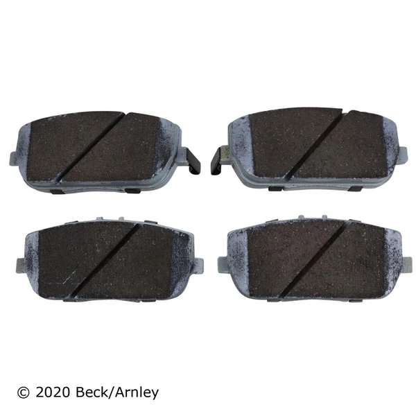 Beck/Arnley 085-1872 Disc Brake Pad Set, Rear Side