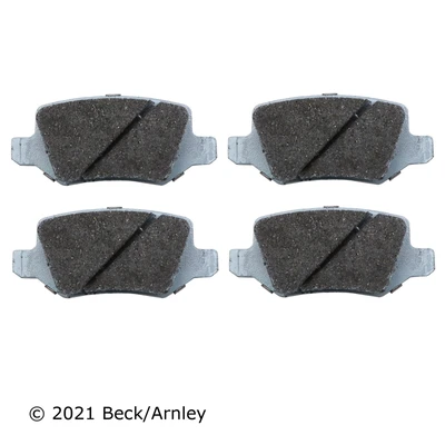 Beck/Arnley 085-1890 Disc Brake Pad Set, Rear Side