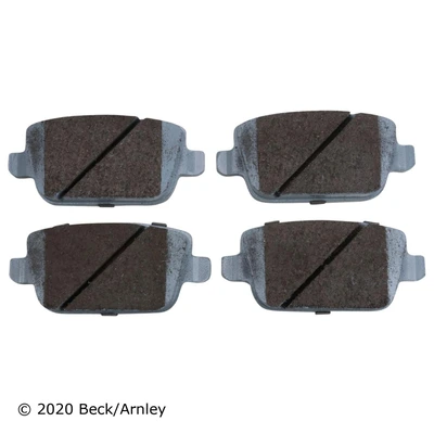 Beck/Arnley 085-1897 Disc Brake Pad Set, Rear Side