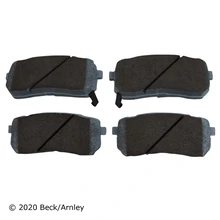 Beck/Arnley 085-1800 Disc Brake Pad Set, Rear Side