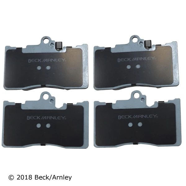 Beck/Arnley 085-1801 Disc Brake Pad Set, Front Side