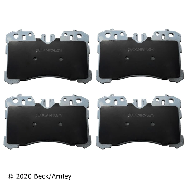 Beck/Arnley 085-1804 Disc Brake Pad Set, Front Side