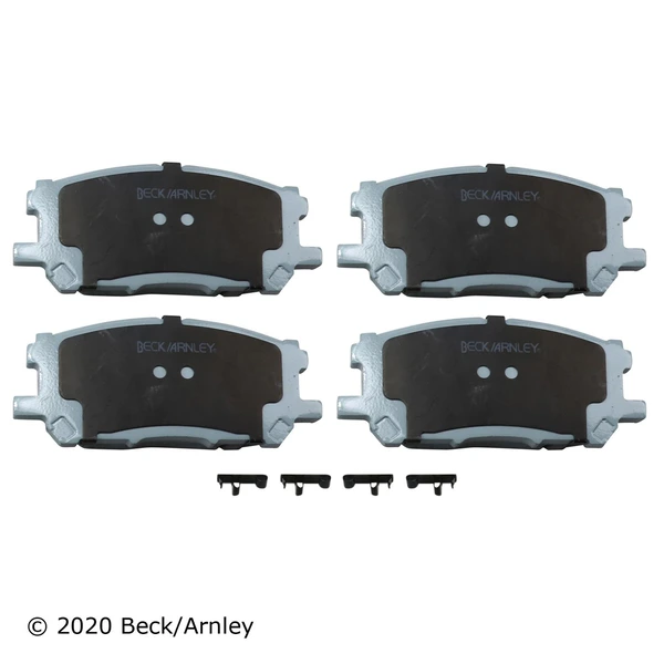 Beck/Arnley 085-1805 Disc Brake Pad Set, Front Side