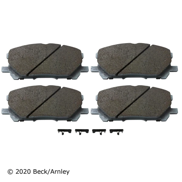 Beck/Arnley 085-1805 Disc Brake Pad Set, Front Side