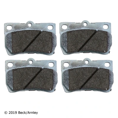 Beck/Arnley 085-1807 Disc Brake Pad Set, Rear Side