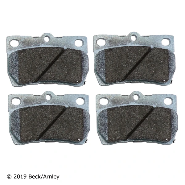 Beck/Arnley 085-1807 Disc Brake Pad Set, Rear Side