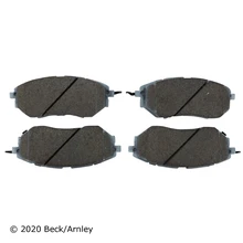 Beck/Arnley 085-1810 Disc Brake Pad Set, Front Side