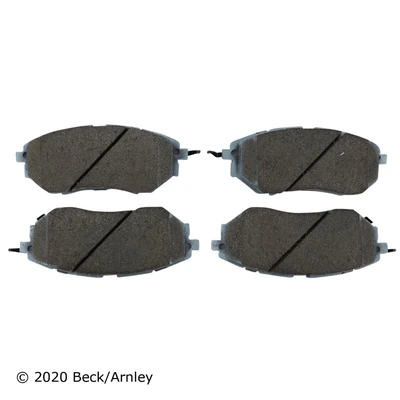 Beck/Arnley 085-1810 Disc Brake Pad Set, Front Side