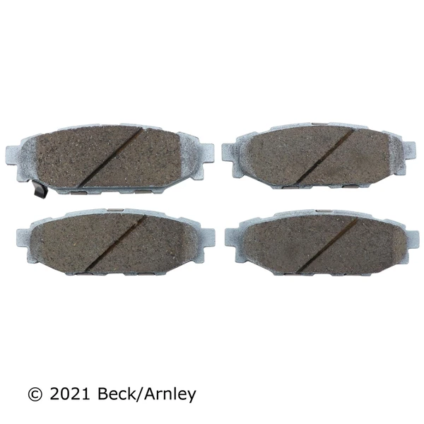 Beck/Arnley 085-1811 Disc Brake Pad Set, Rear Side