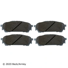 Beck/Arnley 085-1815 Disc Brake Pad Set, Rear Side