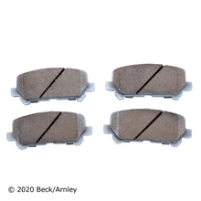 Beck/Arnley 085-1817 Disc Brake Pad Set, Rear Side