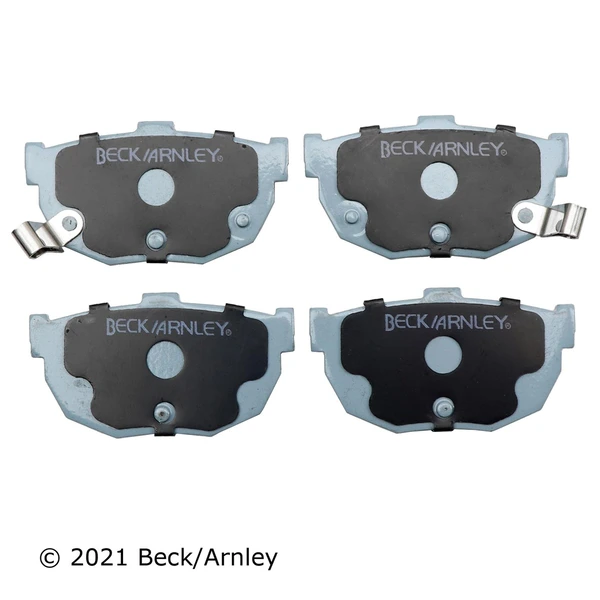 Beck/Arnley 085-1823 Disc Brake Pad Set, Rear Side