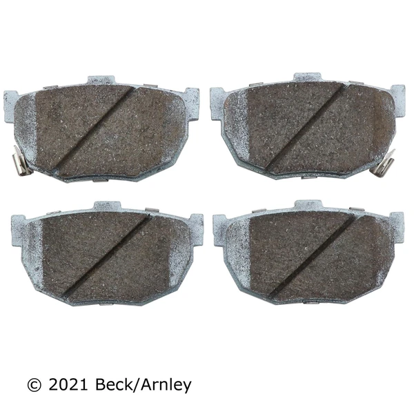 Beck/Arnley 085-1823 Disc Brake Pad Set, Rear Side
