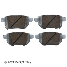 Beck/Arnley 085-1824 Disc Brake Pad Set, Rear Side