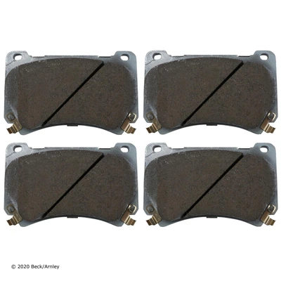 Beck/Arnley 085-1826 Disc Brake Pad Set, Front Side