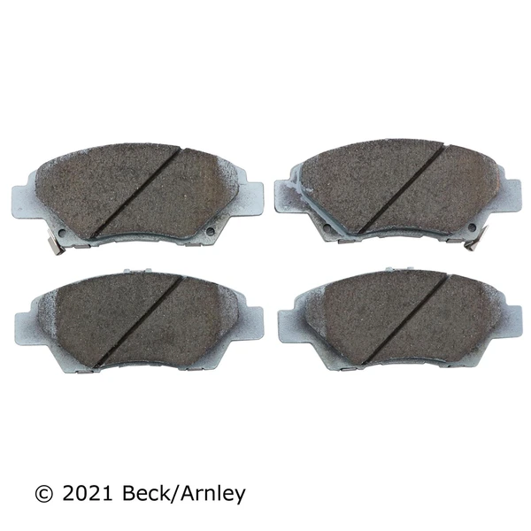 Beck/Arnley 085-1828 Disc Brake Pad Set, Front Side