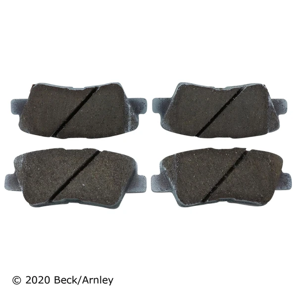 Beck/Arnley 085-1829 Disc Brake Pad Set, Rear Side