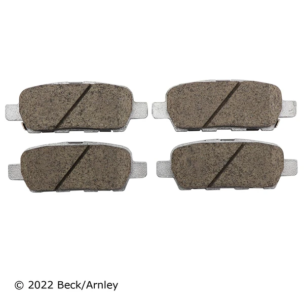 Beck/Arnley 085-1832 Disc Brake Pad Set, Rear Side