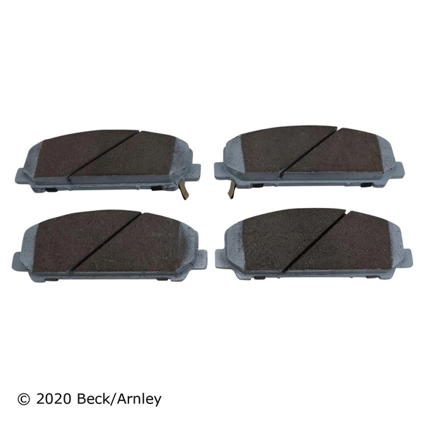 Beck/Arnley 085-1833 Disc Brake Pad Set, Front Side