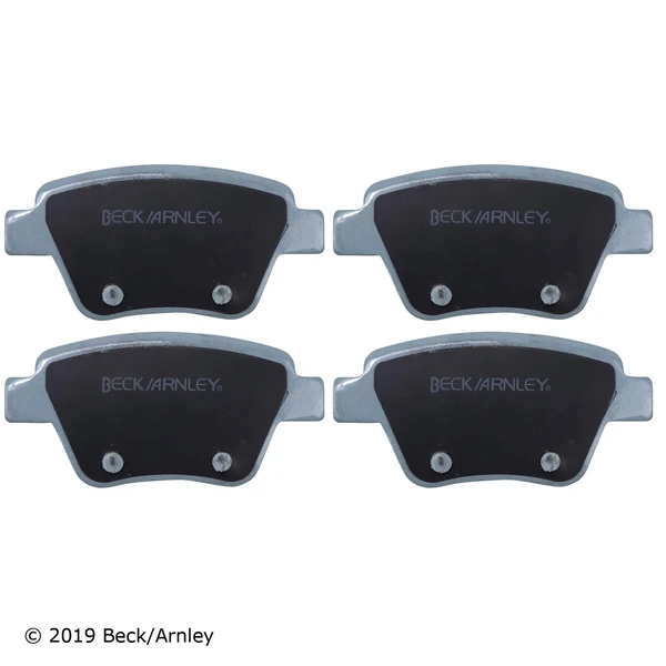 Beck/Arnley 085-1940 Disc Brake Pad Set, Rear Side