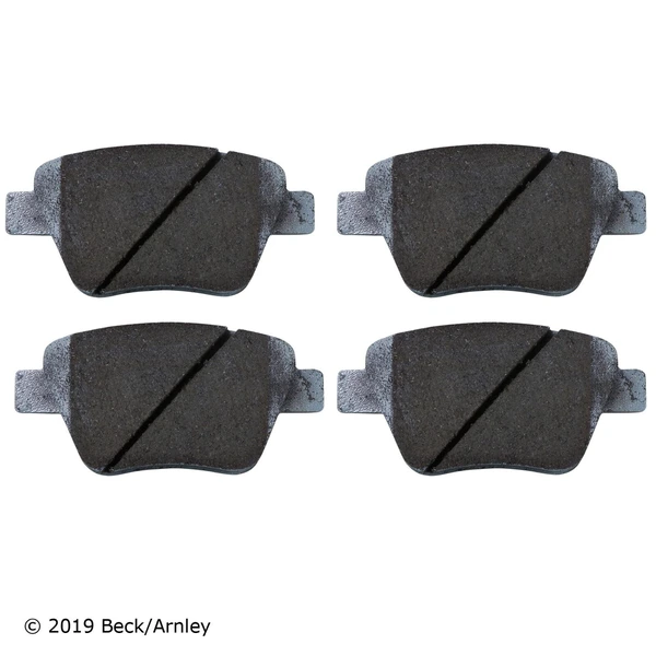Beck/Arnley 085-1940 Disc Brake Pad Set, Rear Side