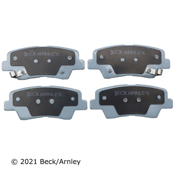 Beck/Arnley 085-1941 Disc Brake Pad Set, Rear Side