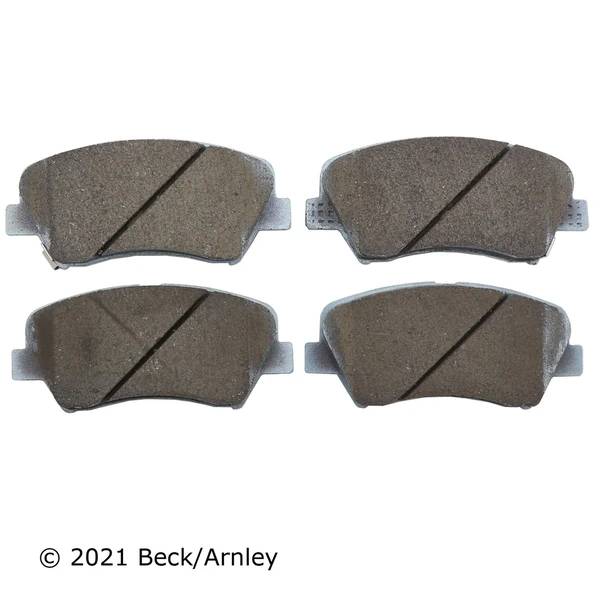 Beck/Arnley 085-1950 Disc Brake Pad Set, Front Side