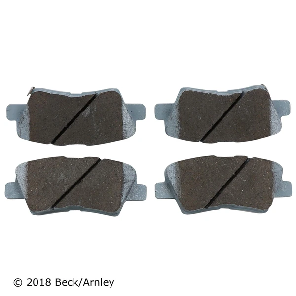 Beck/Arnley 085-1956 Disc Brake Pad Set, Rear Side