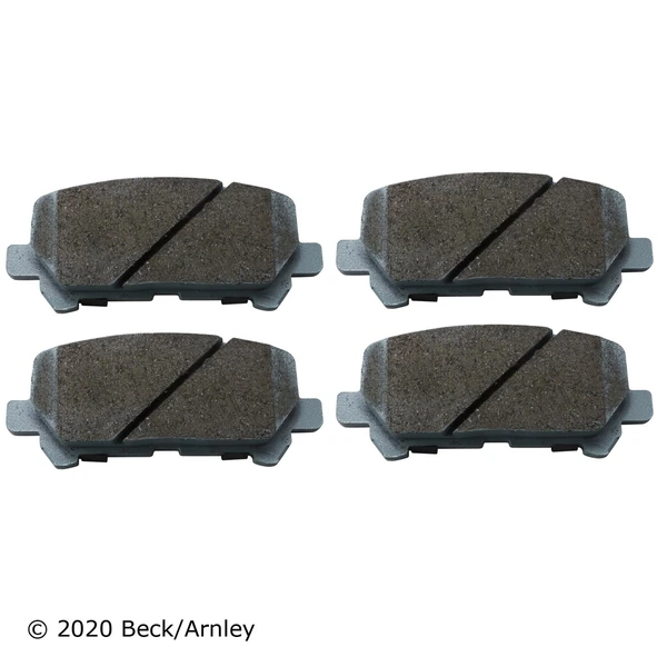 Beck/Arnley 085-1959 Disc Brake Pad Set, Rear Side