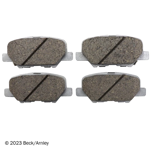 Beck/Arnley 085-1960 Disc Brake Pad Set, Rear Side