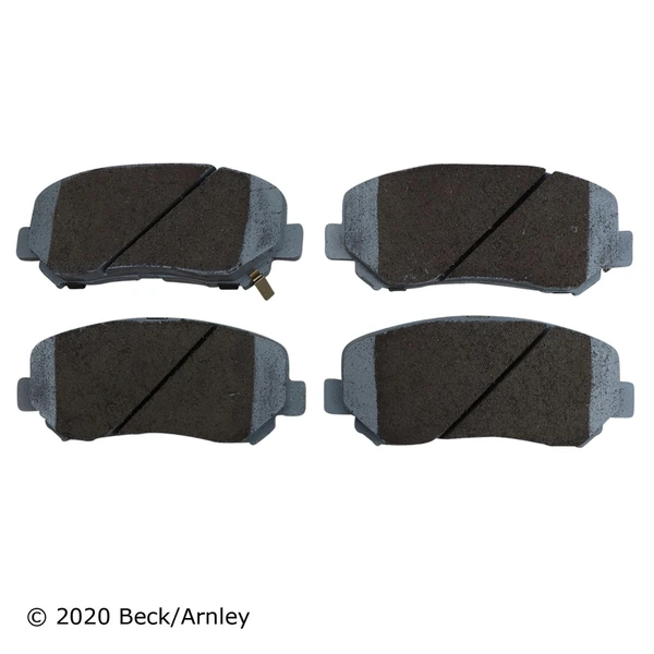 Beck/Arnley 085-1963 Disc Brake Pad Set, Front Side