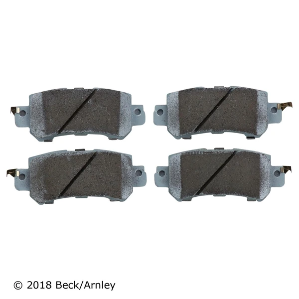 Beck/Arnley 085-1964 Disc Brake Pad Set, Rear Side