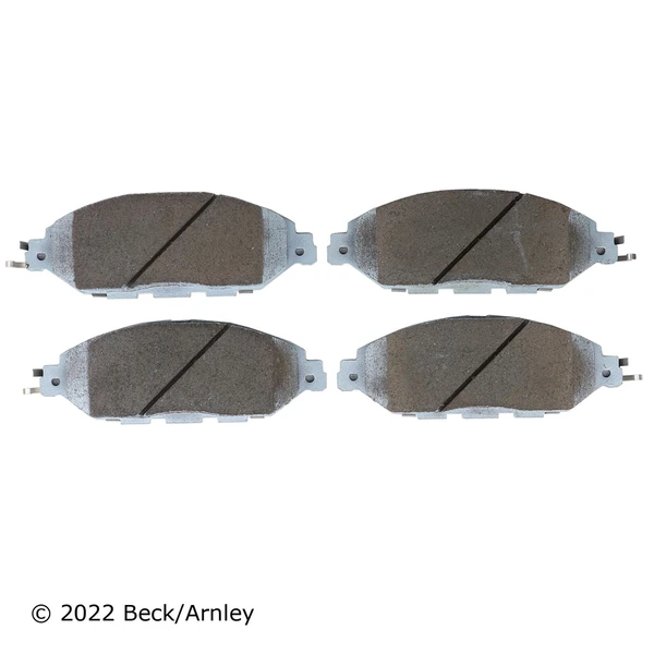 Beck/Arnley 085-1966 Disc Brake Pad Set, Front Side