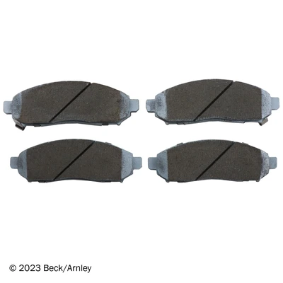 Beck/Arnley 085-1968 Disc Brake Pad Set, Front Side