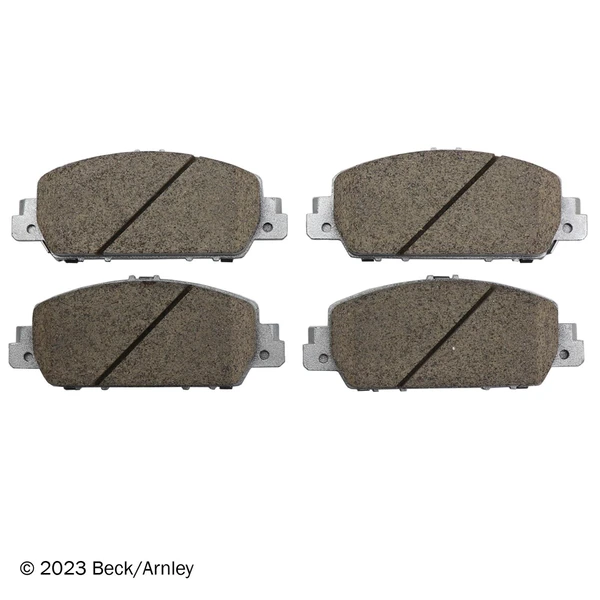 Beck/Arnley 085-1970 Disc Brake Pad Set, Front Side