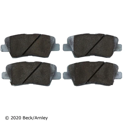 Beck/Arnley 085-1973 Disc Brake Pad Set, Rear Side