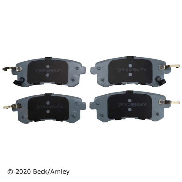 Beck/Arnley 085-1974 Disc Brake Pad Set, Rear Side
