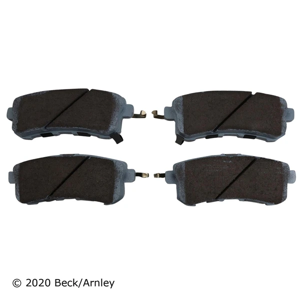 Beck/Arnley 085-1974 Disc Brake Pad Set, Rear Side