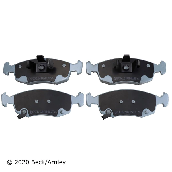 Beck/Arnley 085-1976 Disc Brake Pad Set, Front Side